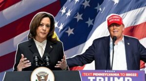 Trump reta a Kamala Harris a un debate antes de las elecciones de 2024, intensificando la tensión política en Estados Unidos.