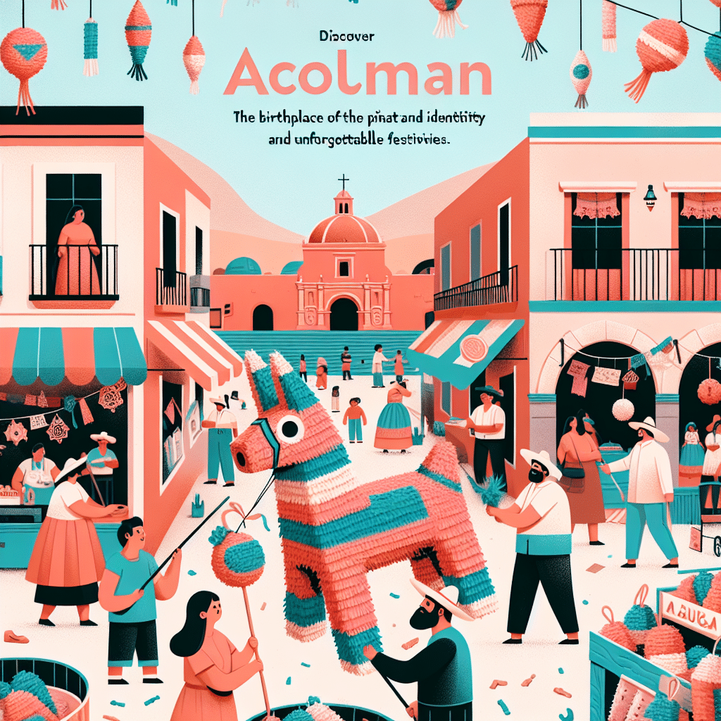 Descubre Acolman, cuna de la piñata, donde tradición e identidad mexicana impulsan la economía local y festividades inolvidables.