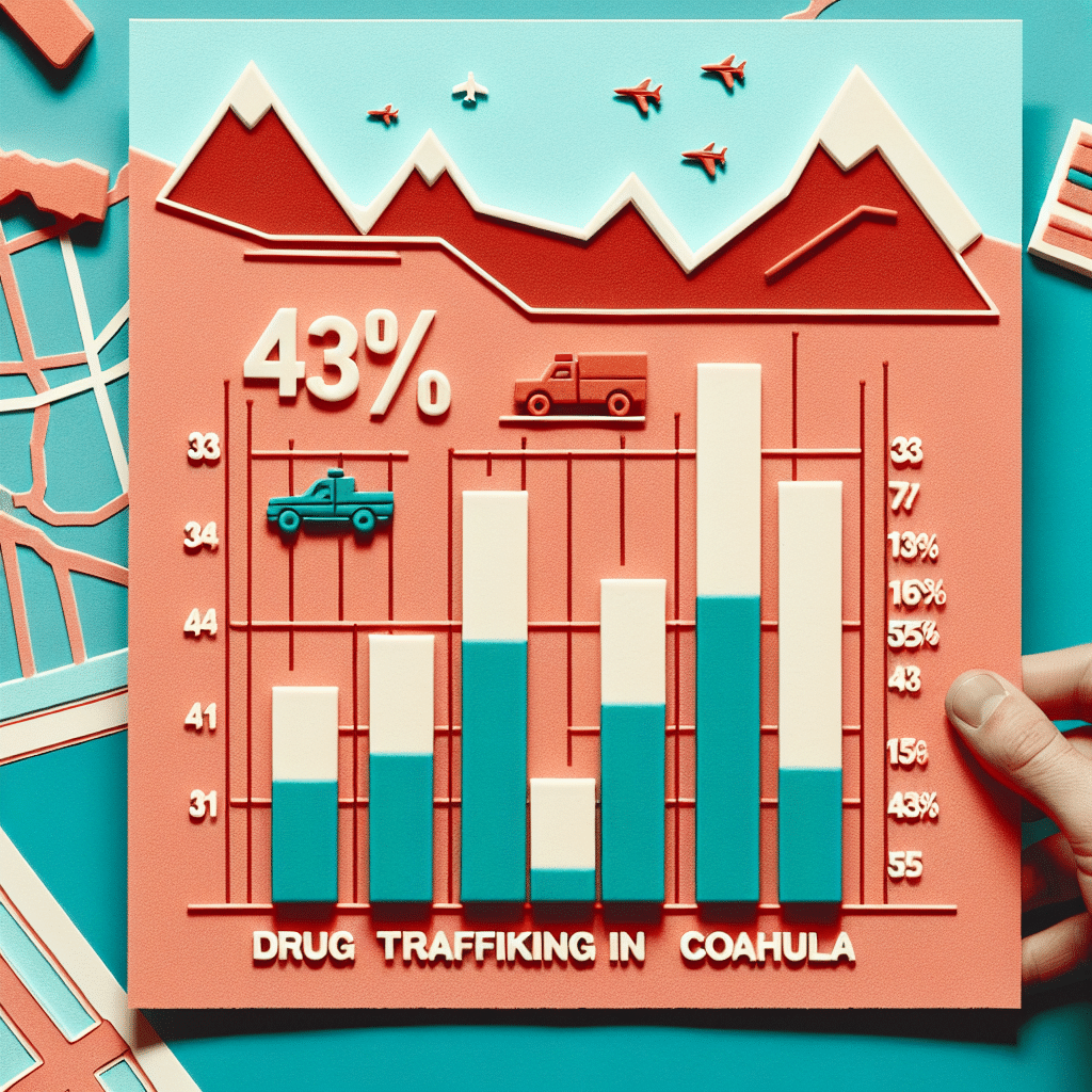 El tráfico de drogas en Coahuila aumenta un 43%. Urge reforzar seguridad y colaboración para proteger a la comunidad y combatir esta problemática creciente.