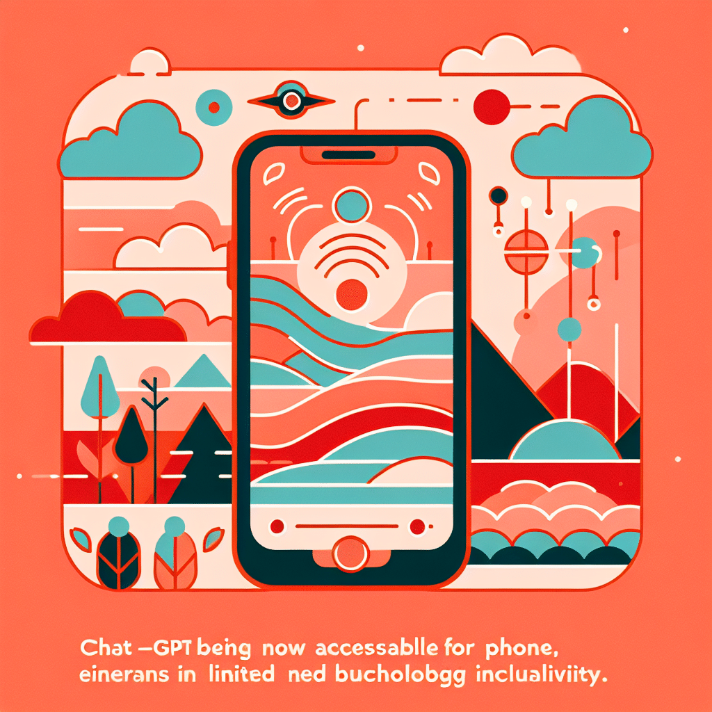 ChatGPT ahora está disponible por teléfono, facilitando el acceso a la IA en regiones con internet limitado y mejorando la inclusión tecnológica.