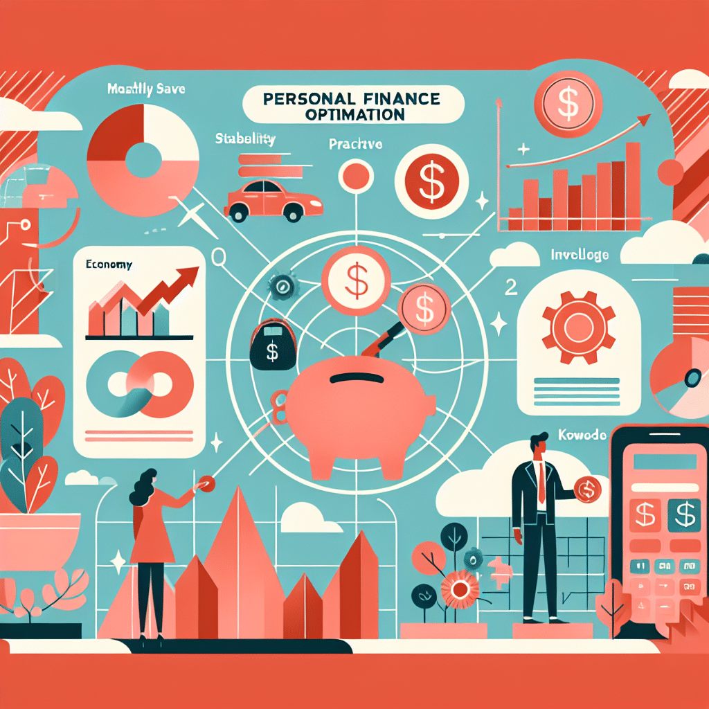 Optimiza tus finanzas personales con consejos prácticos: ahorra inteligentemente, invierte con conocimiento y planifica tu futuro económico para alcanzar la estabilidad y prosperidad que deseas.