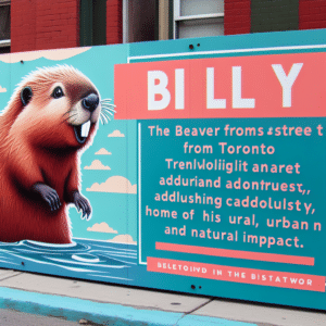 Billy, el castor de Toronto, transforma una calle en su hogar, desatando admiración y controversia por su impacto urbano y natural.