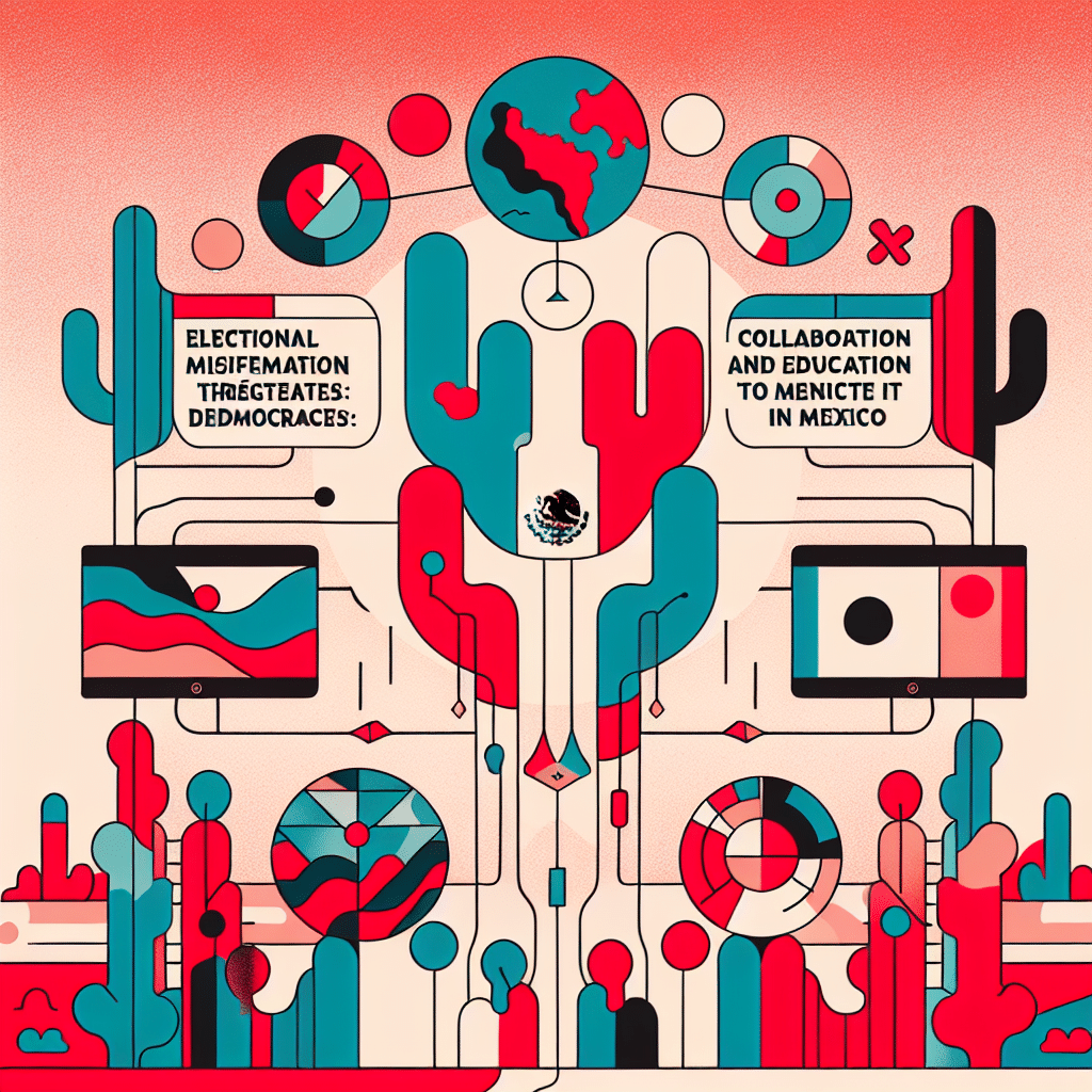 La desinformación electoral amenaza democracias en 2024; colaboración y educación son claves para mitigar su impacto en México.
