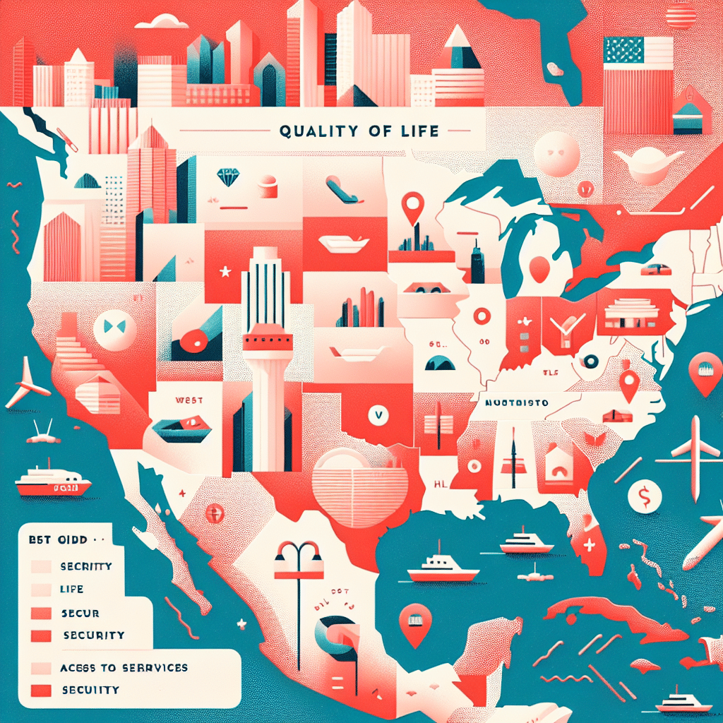 Descubre las ciudades de América con la mejor y peor calidad de vida, considerando factores clave como seguridad y acceso a servicios.