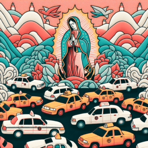 Taxistas en Saltillo celebran con fervor a la Virgen de Guadalupe, uniendo tradición y comunidad en un emotivo homenaje anual.