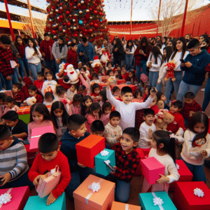 DIF Coahuila lleva alegría navideña a niños en casas hogar con un evento lleno de juegos, regalos y amor comunitario.