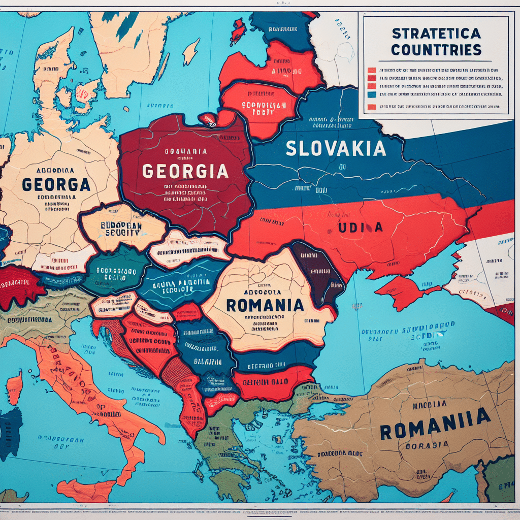 Georgia, Eslovaquia y Rumania: países estratégicos frente al expansionismo ruso, cruciales para la seguridad europea y aliados clave de la OTAN.